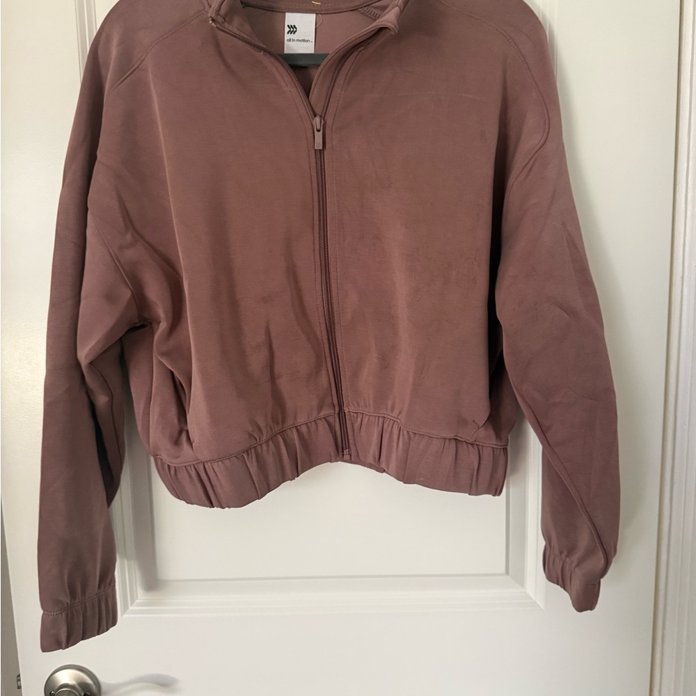 All in Motion Women's Dusty Rose Bomber Jacket